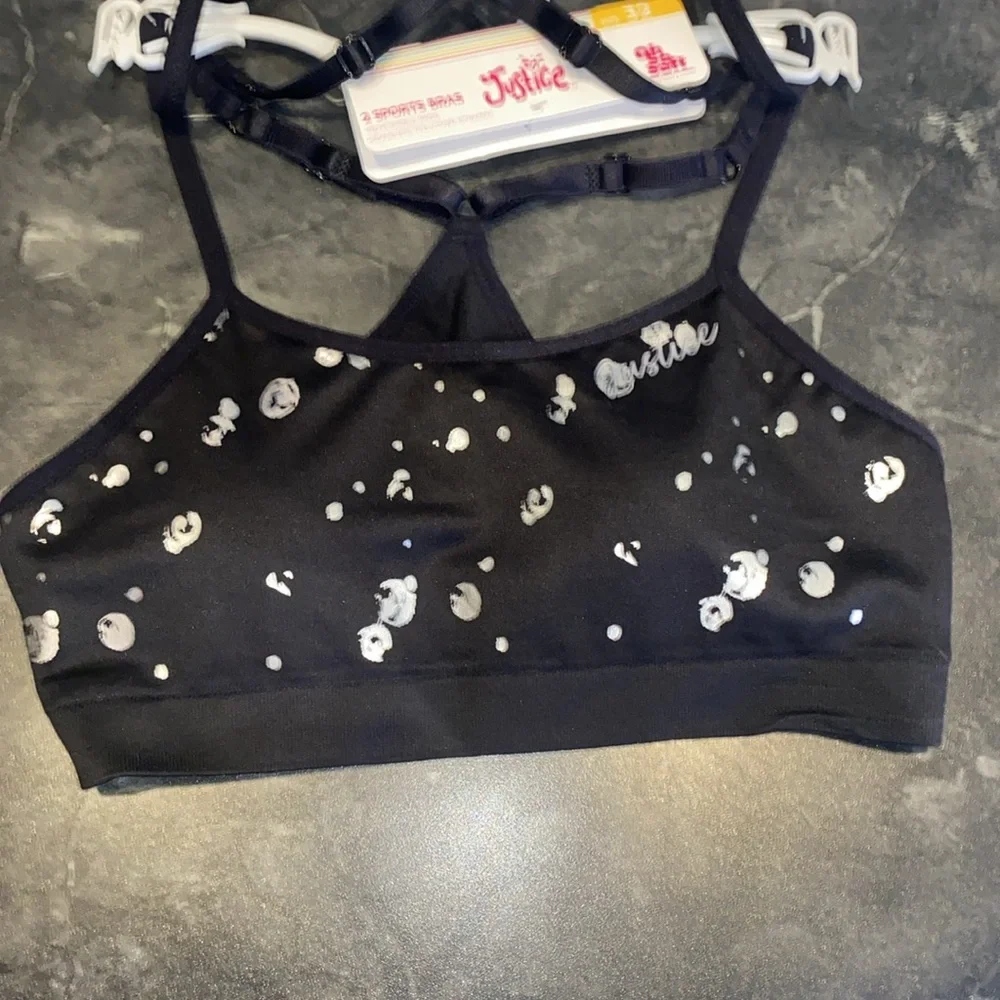 2 Pk. Justice Oh So Soft Sports Bras